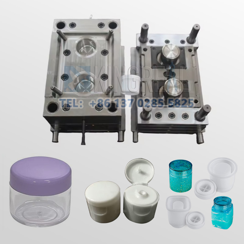 cosmetic container injection mold