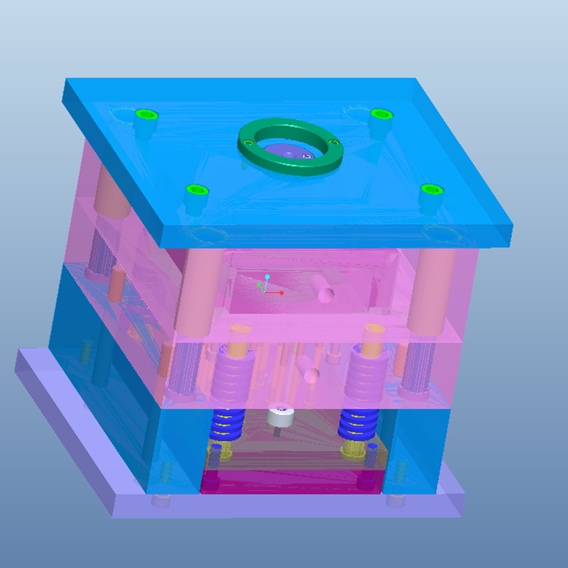 Auto Rearview Mirror Injection Mold Design