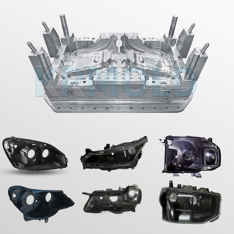 auto headlight holder plastic mold