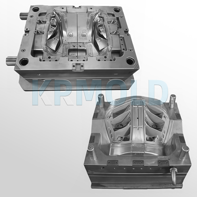 headlight auto lamp housing plastic mold