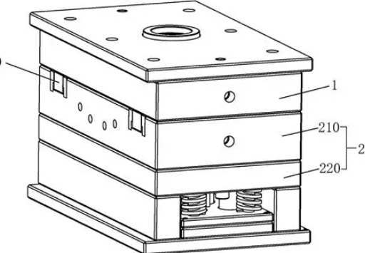 automotive door handle injection mold