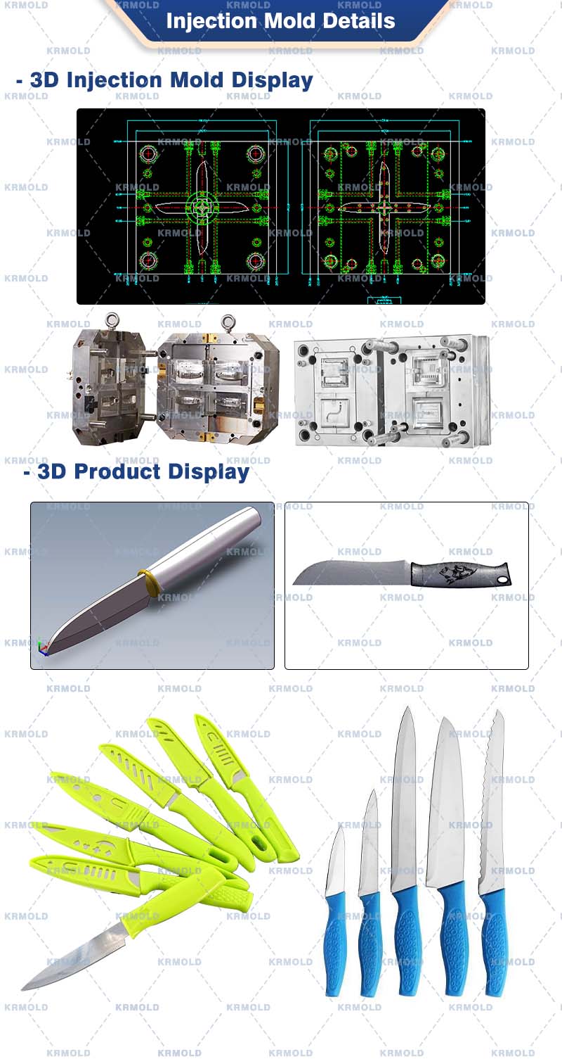 plastic knife handle mould
