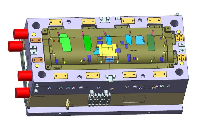 Design of Air Conditioning Panel Injection Mold