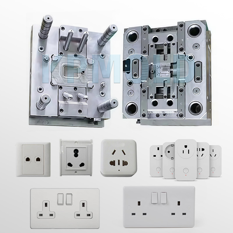 switch socket plastic injection mold