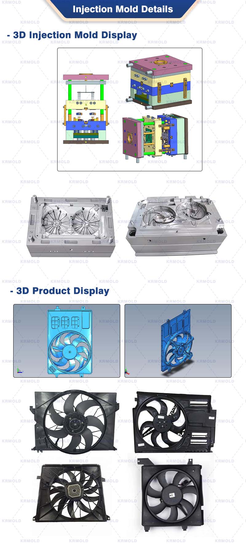 car radiator fan shroud mould car radiator fan shroud mould