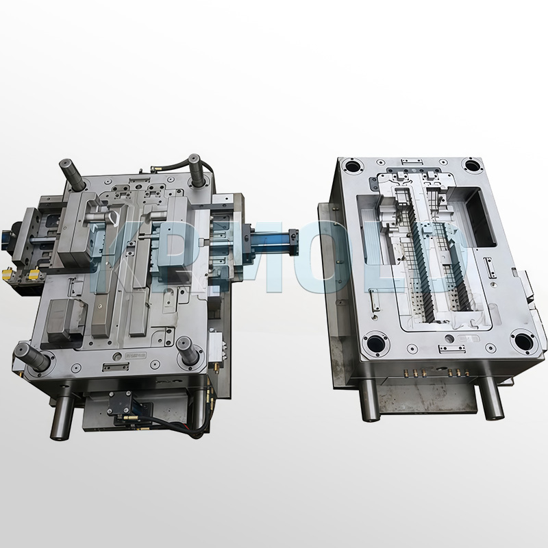 Molde de plástico para tanque de radiador de carro
