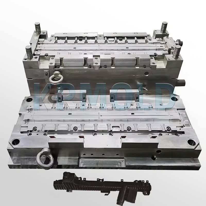 Molde de plástico para tanque de radiador de carro
