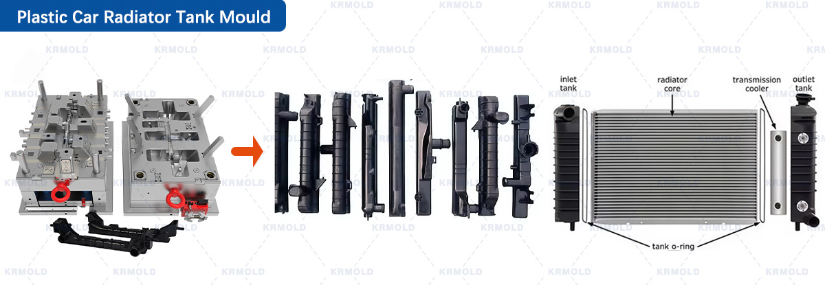 car radiator water tank mould