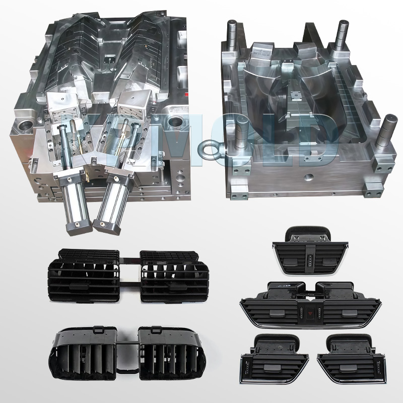 car air conditioner vent injection mold