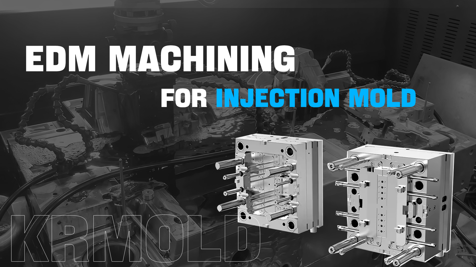 EDM-Bearbeitung für Kunststoffspritzgussformen