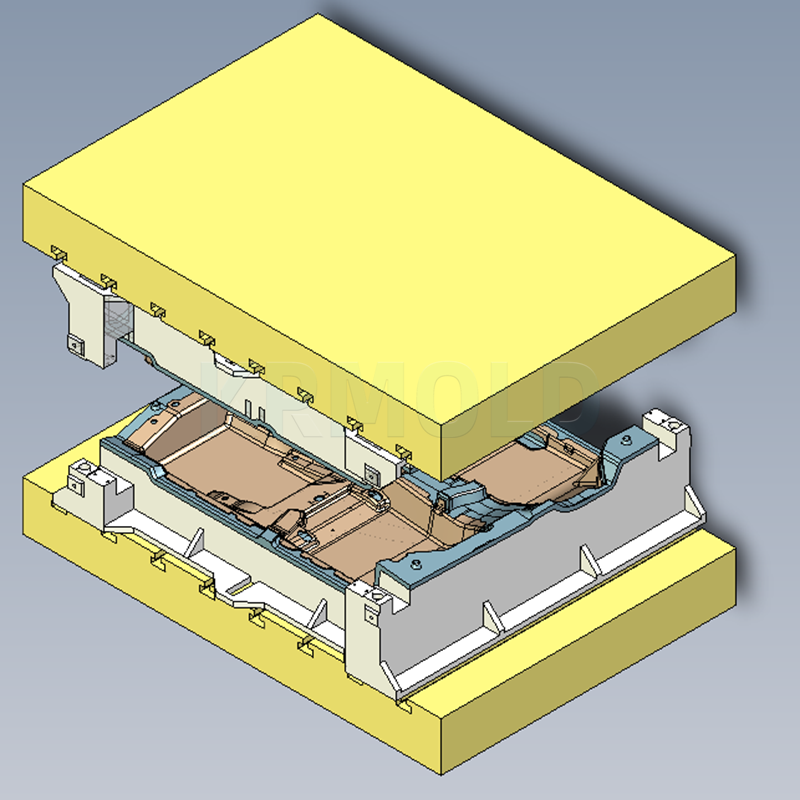 automotive instrument panel mold