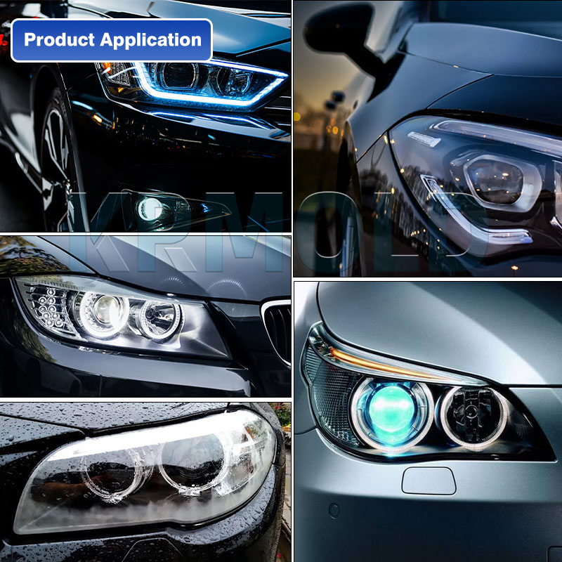 auto headlight holder injection mold