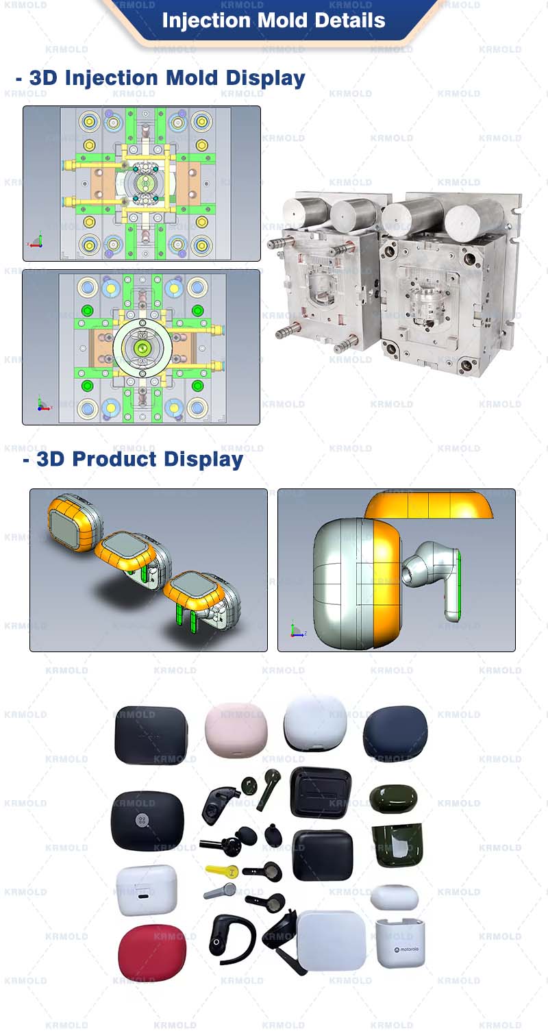 TWS charging case mold