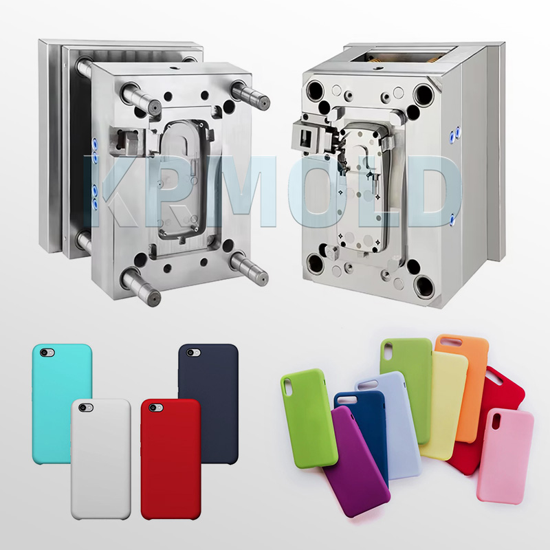 Moule par injection pour coque de téléphone