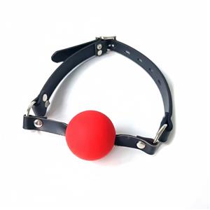 Black Emperor New Leather Mouth Plug Adult Fun Toy Mouth Plug Safety and Health Popular Style