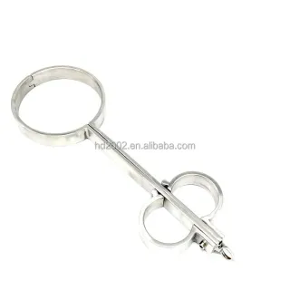 Black Emperor's Neue Edelstahl-Hand-Hals-Fessel für Männer und Frauen Sex Handschellen Spielzeug für Erwachsene Großhandel