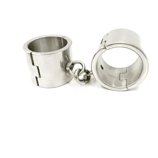 Black Emperor Adult Sex Bondage Produkt Sexy Spielzeug für Paare Hochwertige 6 cm Edelstahl-Handschellen Medizinisches Sexspielzeug für Erwachsene