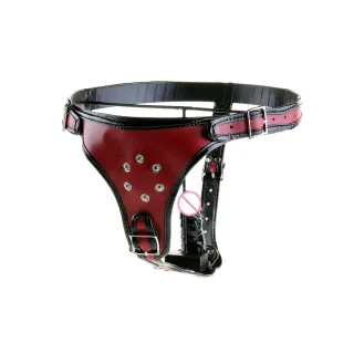Dildo Pants Damen Gay Keuschheitsgürtel Trägerloser Strap-on Dildo Harness Lesben Strapon Sexspielzeug für Frauen Männer Leder Unterhose