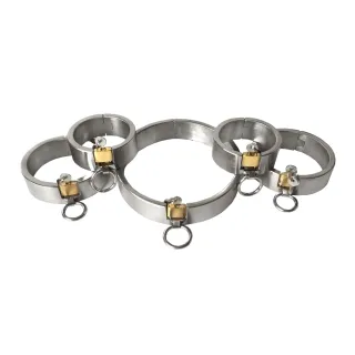 ブラックエンペラーSMロールプレイ大人のおもちゃステンレススチールバインディング3点セット大人のおもちゃの卸売