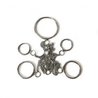 Edelstahl-Metall-Bondage-Set Hand- und Fußfesseln Halsband Sklave BDSM Fetisch Handschellen Sexspiele Spielzeug für Erwachsene Fesseln