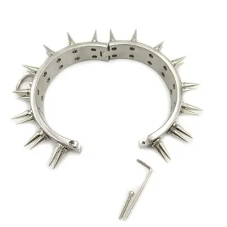 Fetsih エロティック BDSM セックス 大人のゲーム おもちゃ 奴隷 ボンデージ カラー 金属リング カラー 女性と男性用 大人のおもちゃの卸売