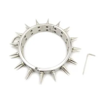 Fetsih エロティック BDSM セックス 大人のゲーム おもちゃ 奴隷 ボンデージ カラー 金属リング カラー 女性と男性用 大人のおもちゃの卸売