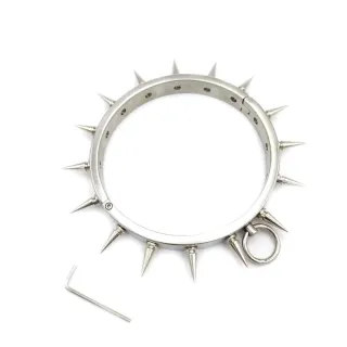 Fetsih Erotik BDSM Sex Spiele für Erwachsene Spielzeug Sklaven Bondage Halsband Metallring Halsband für Frauen & Männer