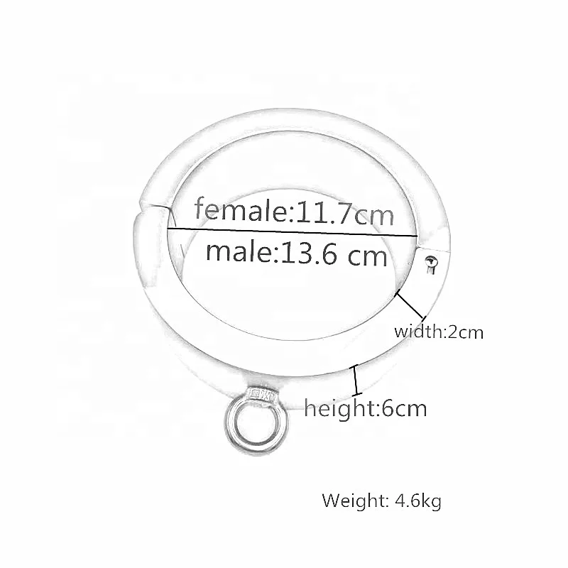 Black Emperor Schweres Edelstahlhalsband Erwachsene Produkte Fetischismus Fesseln Cosplay Sklave Paar Sexspielzeug