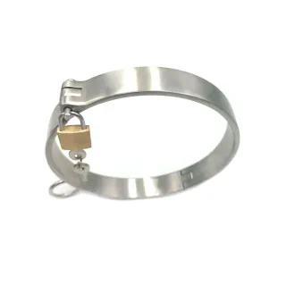 ステンレススチール奴隷首輪フェチセックス大人首輪ボンデージ首輪BDSMロールプレイ大人ゲーム