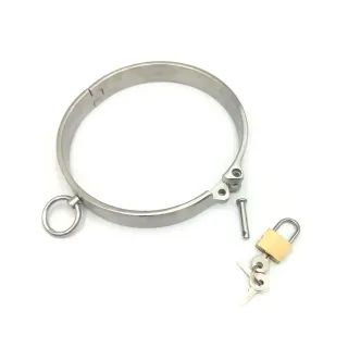 ステンレススチール奴隷首輪フェチセックス大人首輪ボンデージ首輪BDSMロールプレイ大人ゲーム