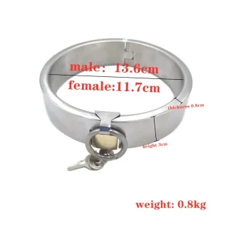 Black Emperor Edelstahl Sklavenhalsband Fetisch Sex Erwachsene Halsbänder Bondage Halsband BDSM Rollenspiel Erwachsene Spiel