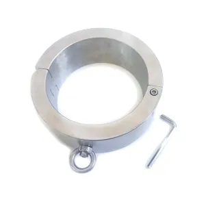 ブラックエンペラーヘビーステンレススチールカラーアダルト製品フェティシズムコスプレスレーブカップルセックス玩具アダルト製品の卸売