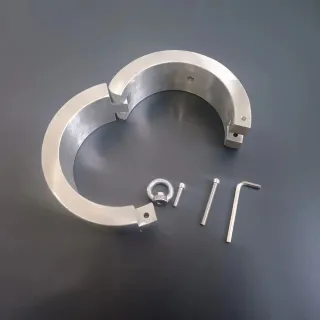 ブラックエンペラーヘビーステンレススチールカラーアダルト製品フェティシズムコスプレスレーブカップルセックス玩具アダルト製品の卸売