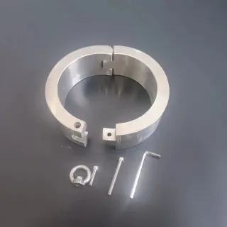 ブラックエンペラーヘビーステンレススチールカラーアダルト製品フェティシズムコスプレスレーブカップルセックス玩具アダルト製品の卸売