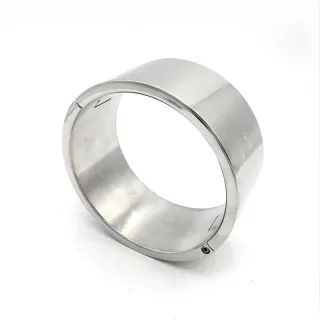 100% Edelstahl Hohe 6cm Metall Halsband Sex Bdsm Bondage Halsband Restraint Großhandel von Erwachsenen Spielzeug Sex Spielzeug für Paare