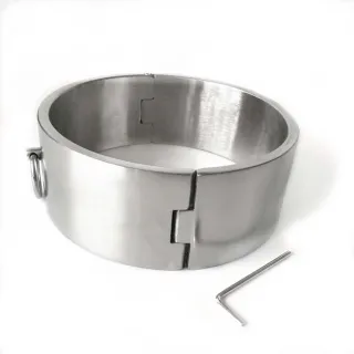 100% Edelstahl Hohe 6cm Metall Halsband Sex Bdsm Bondage Halsband Restraint Großhandel von Erwachsenen Spielzeug Sex Spielzeug für Paare