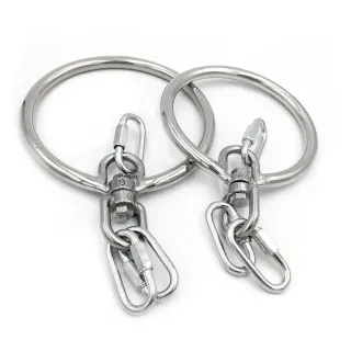 ブラックエンペラー大人のセックス玩具バインディングストラップBDSMステンレススチールハンギングリングロープ大人の製品卸売