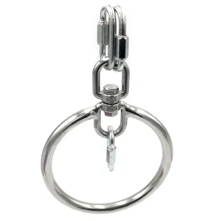 Black Emperor Adult Sex Toy Binding Strap BDSM Edelstahl Hängering Seil Erwachsene Produkte Großhandel