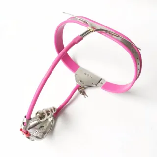 Neuer Keuschheitsgürtel für Frauen, BDSM-Bondage-Fesseln, Sexsklavin, Keuschheitsgürtel, BDSM-Kit, Sex-Tools, Spiele für Erwachsene, Sexspielzeug für Frauen