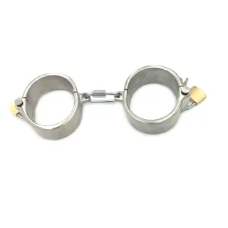 ブラックエンペラー BDSM 取り外し可能な手首 ステンレススチール リスト セックス 手錠 アダルト製品 卸売