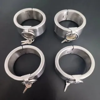 Black Emperor Top Edelstahl Handfesseln für Männer und Frauen Metall Bondage BDSM Fetisch Sex Tools für Spiele für Erwachsene