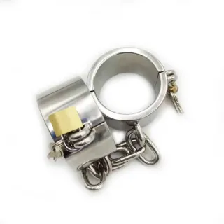 Black Emperor's Neue Fußfesseln aus Edelstahl, Sexspielzeug für Erwachsene, Fußfesseln für Männer und Frauen, Sexspiele, SM-Sex-Handschellen