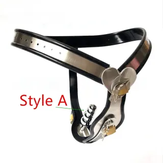 Heißer Keuschheitsgürtel Frau Edelstahl BDSM Bondage Fesseln Fetischkleidung Weiblicher Keuschheitsgürtel Sexsklavin Erwachsene Gemes für Frauen
