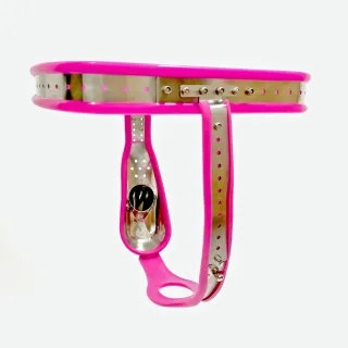 Neue Ankunft T3 Keuschheitshöschen Metall Cock Cage Edelstahl Keuschheitsgürtel Schloss Bondage Gerät Peniskäfig Sexspielzeug für Männer