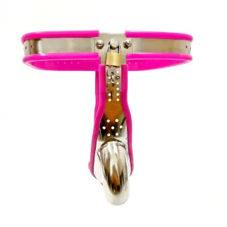 Neue Ankunft T3 Keuschheitshöschen Metall Cock Cage Edelstahl Keuschheitsgürtel Schloss Bondage Gerät Peniskäfig Sexspielzeug für Männer