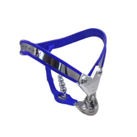 316L Stainless Steel Male Cock Cage Bondage Device Penis Cage T-shaped Chastity Belts Sex Toys Wholesale of Adult Products