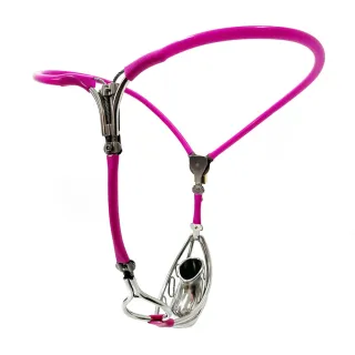 Black Emperor Edelstahl Neuer Keuschheitsgürtel für Männer Unsichtbarer Peniskäfig Halbhohlkäfig