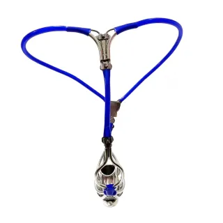 Black Emperor Edelstahl Neuer Keuschheitsgürtel für Männer Unsichtbarer Peniskäfig Halbhohlkäfig