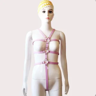 Offener BH, offener Schritt, weiblicher Sex, Bondage-Rückhaltegeschirr, Fetisch-Kleidung für Frauen, Erotikspielzeug, Sexprodukte, Spiele für Erwachsene