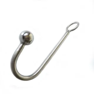 Hochwertiger Analhaken aus Edelstahl mit Kugelloch, Analplug aus Metall, Hintern, Analsexspielzeug, Produkte für Erwachsene, Sexy Spielzeug